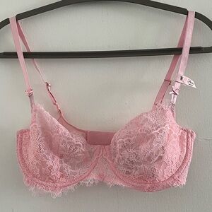 Victoria Secret DREAM ANGELS Wicked Unlined Lace Balconette Bra | 34 DD